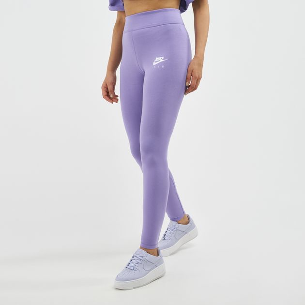 purple nike leggings