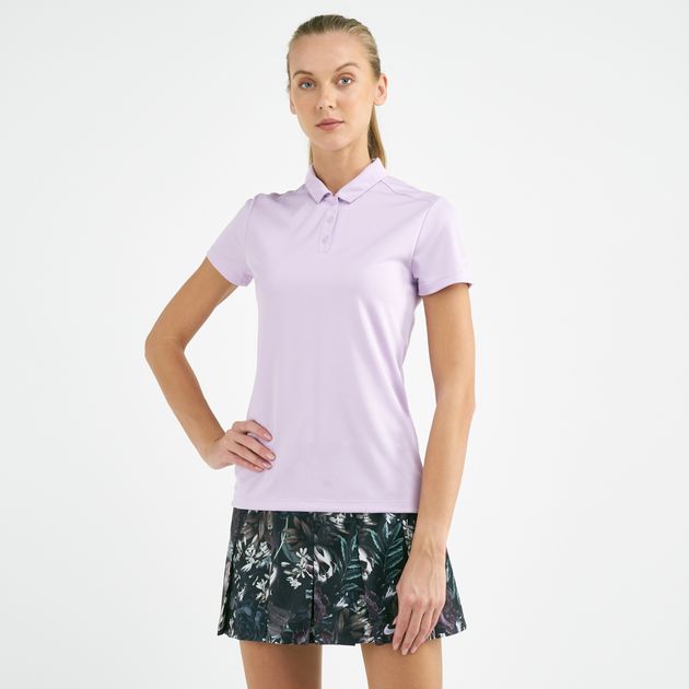 nike lilac golf shirt