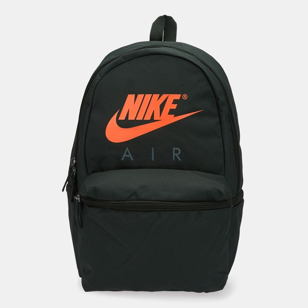 nike air backpack orange