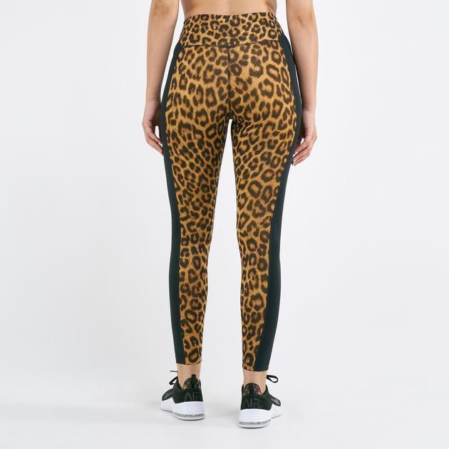 nike leopard legging