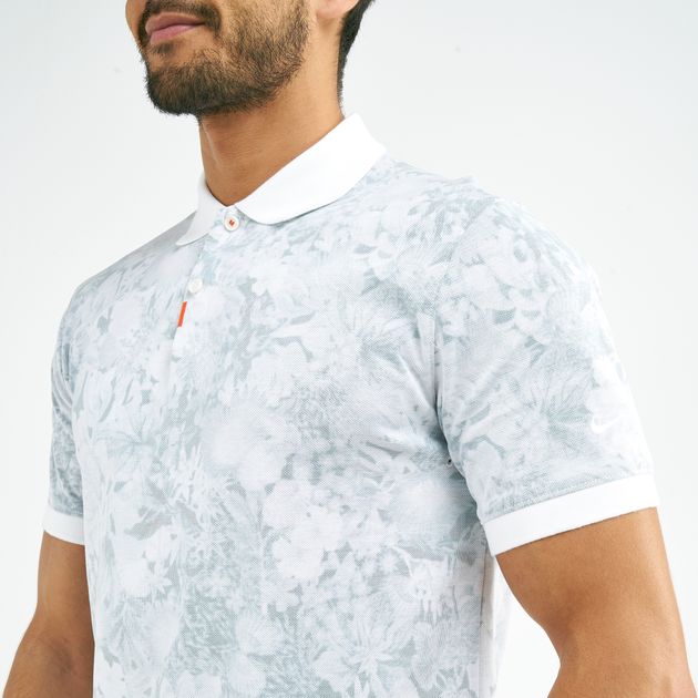 the nike polo floral