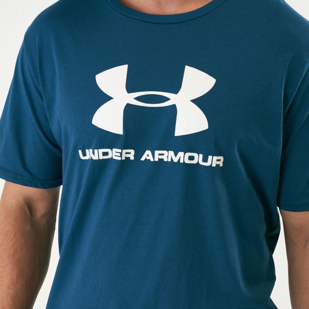 under armour sportstyle logo t shirt mens