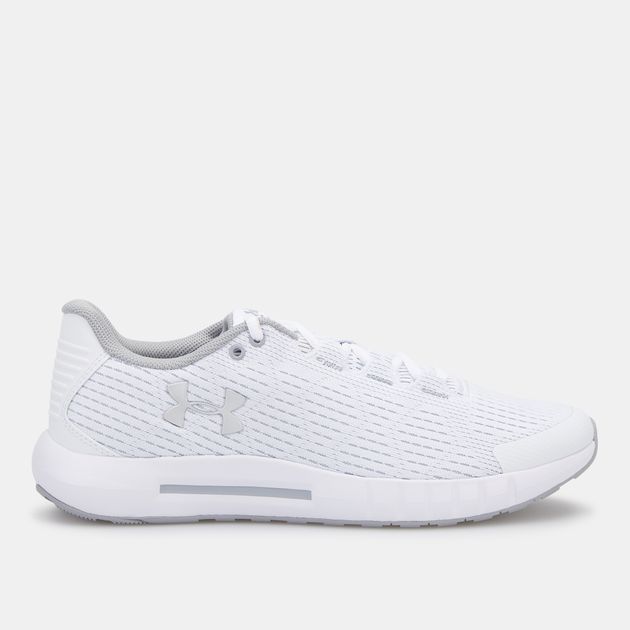 womens white under armour sneakers