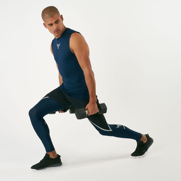 under armour men's project rock core leggings