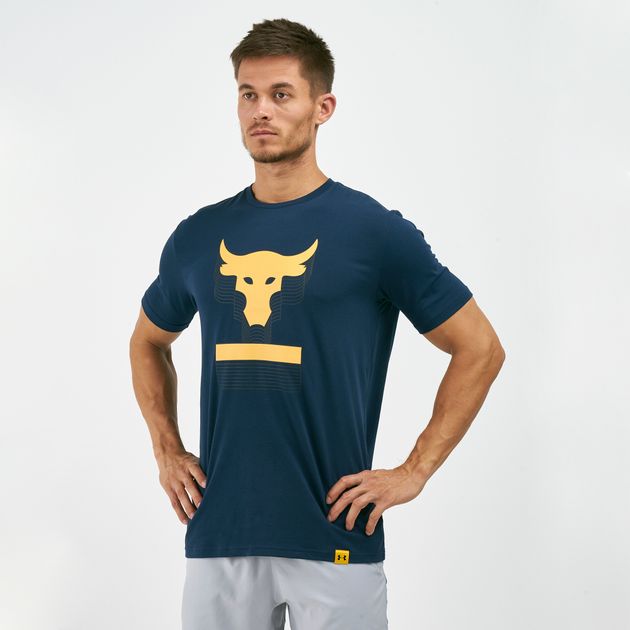 project rock under armour t shirt