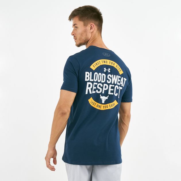 under armour blood sweat respect