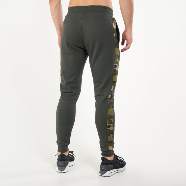 under armour rival fleece patterned joggers