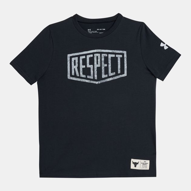 the rock respect shirt