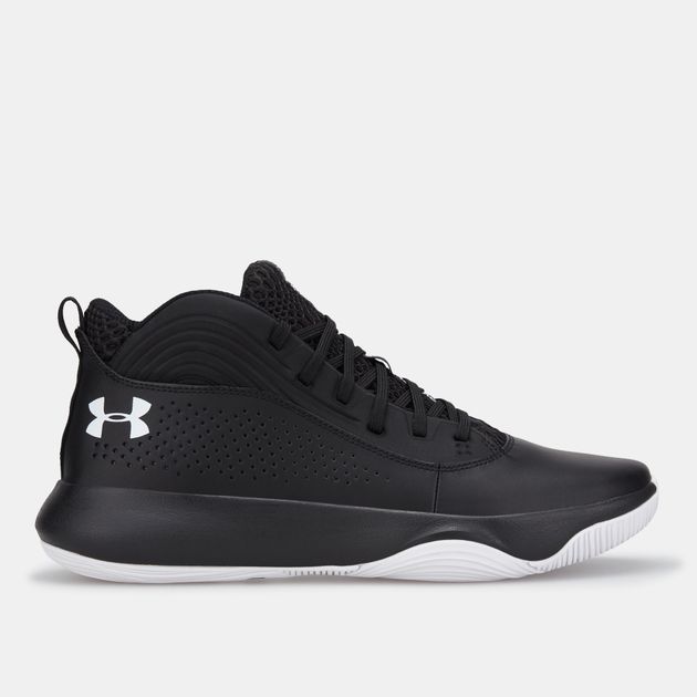 under armour black basketball shoes