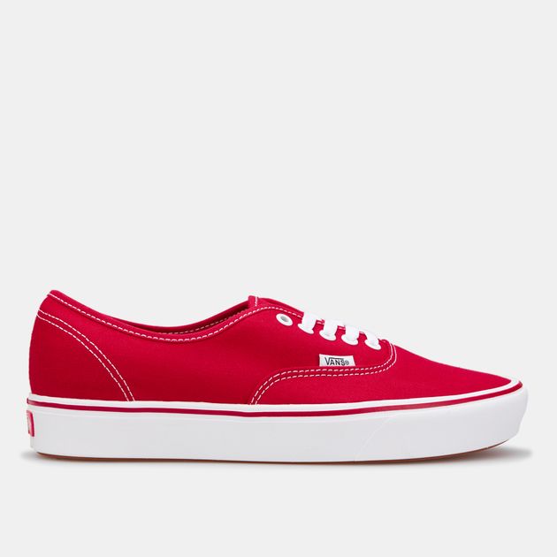 vans authentic classic red
