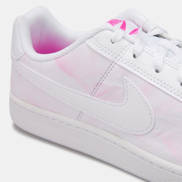 nike court royale pink and white