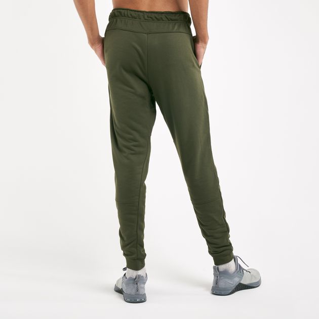 nike men's tapered fleece training pants