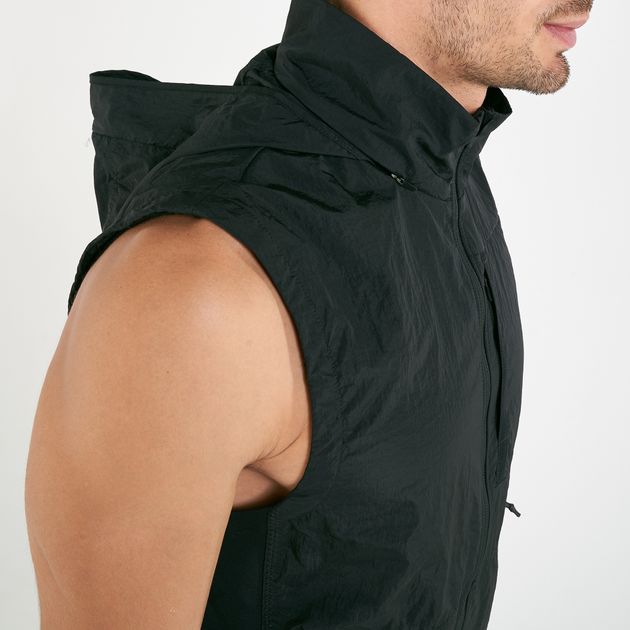 nike hooded vest mens