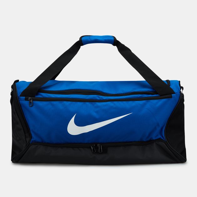 blue nike duffle bag