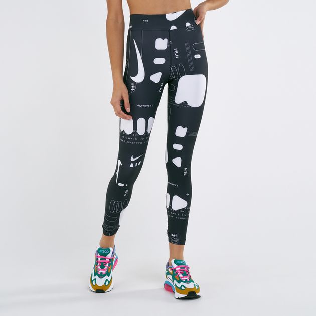nike sportswear women's printed leggings