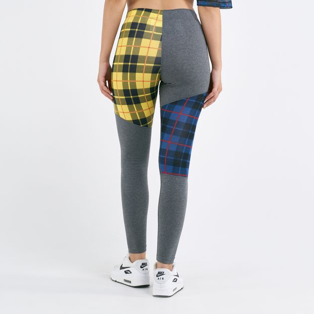 nike plaid tights