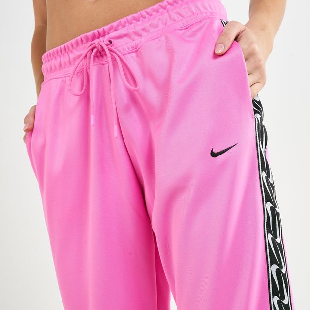 pink nike jogger shorts