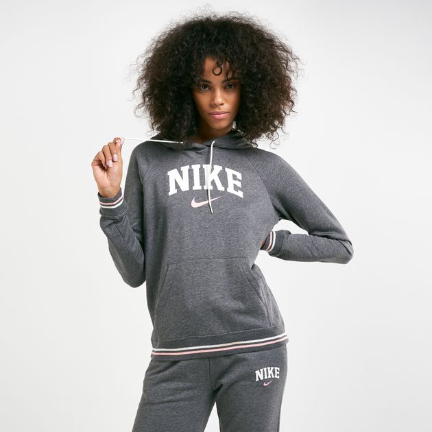 nike women's nike sportswear varsity fleece sweatshirt