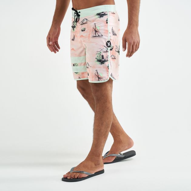 hurley flamingo board shorts