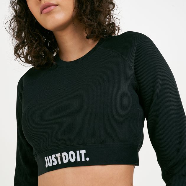 nike just do it shirt women's long sleeve