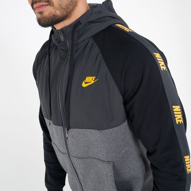 men's nike sportswear hybrid track jacket