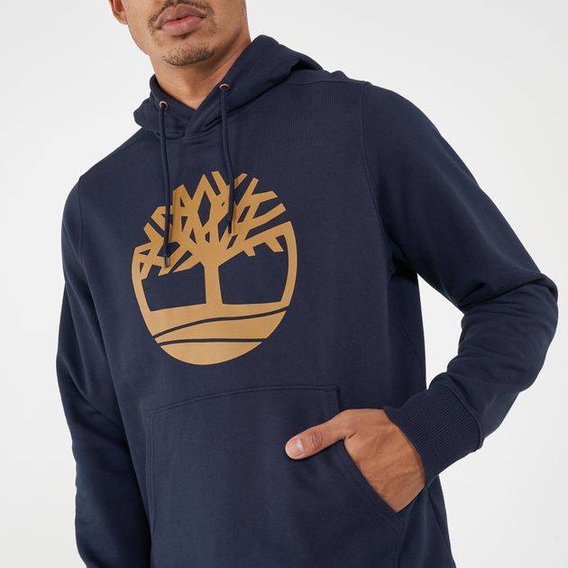 timberland tree logo hoodie