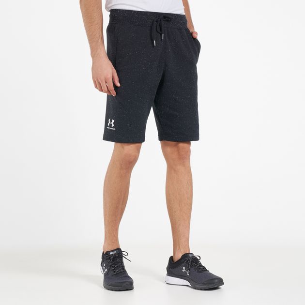 under armour mens fleece shorts