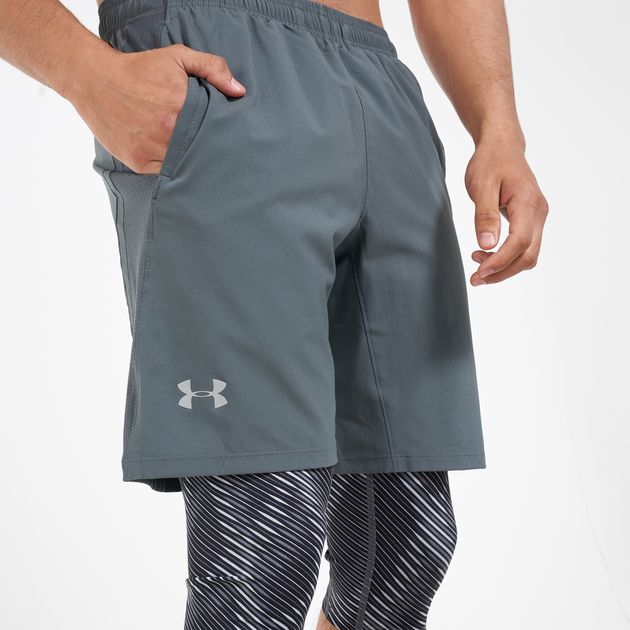 under armour launch 2 in 1 shorts mens