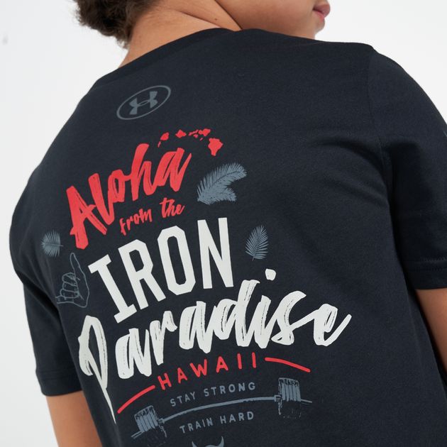 the rock iron paradise shirt