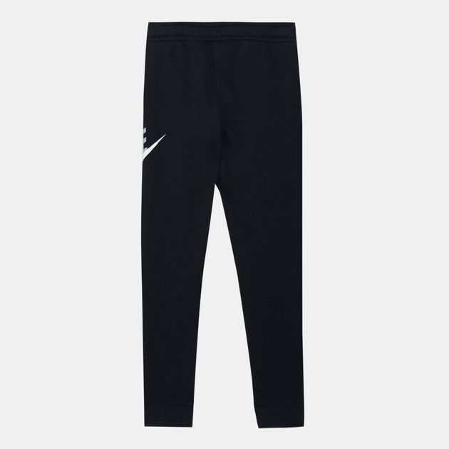 black nike fleece sweatpants