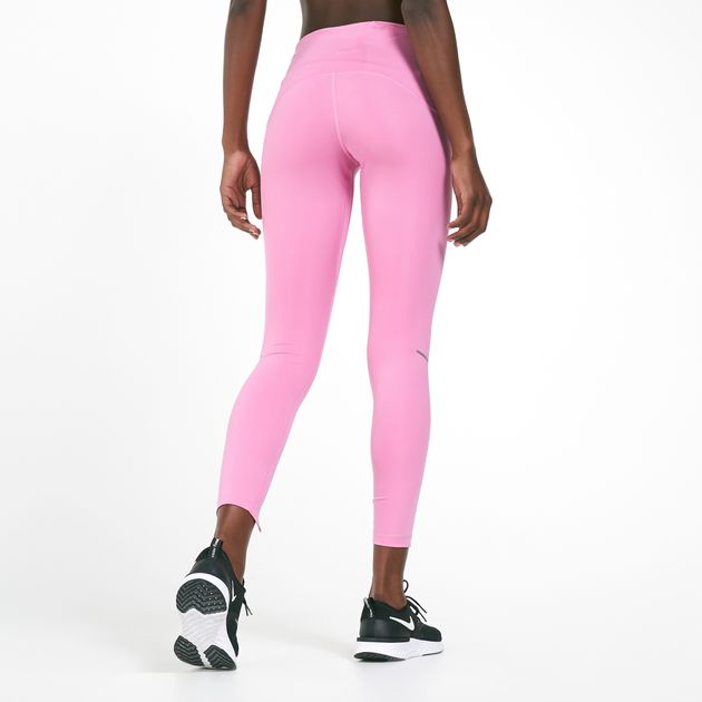 grey and pink nike leggings