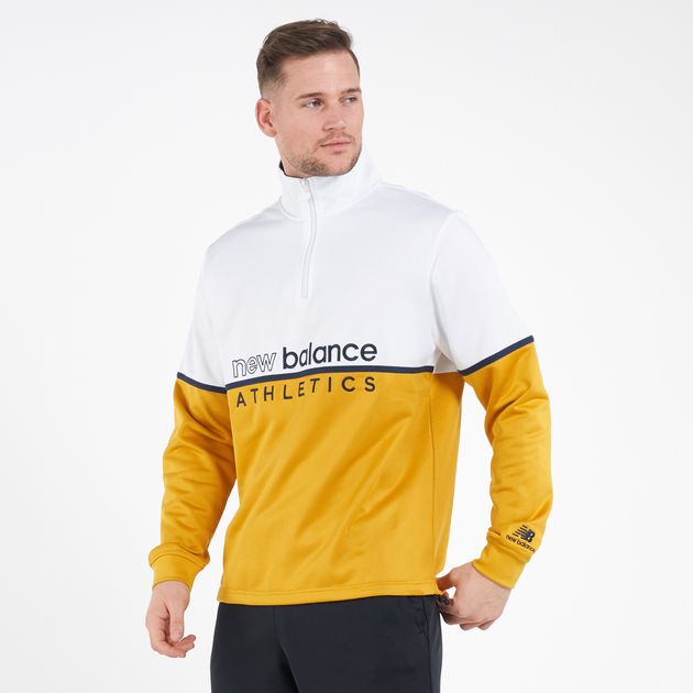 yellow new balance hoodie