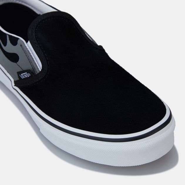 vans kids flames