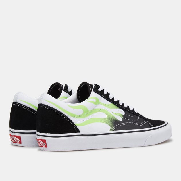 vans flame old skool shoes