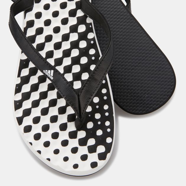 adidas women's eezay dots flip flops