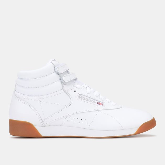 reebok high top sneakers with strap