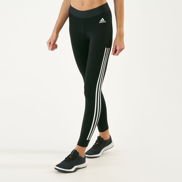 adidas women's striped leggings