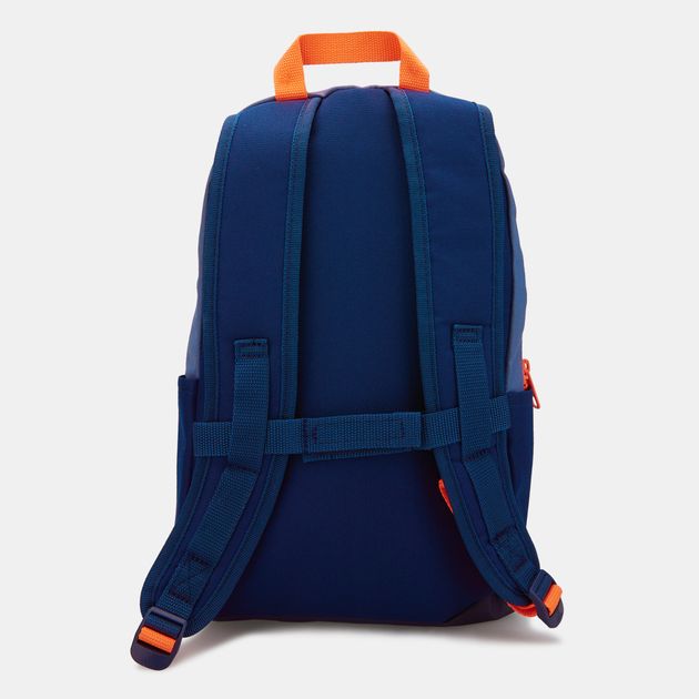 blue and orange adidas backpack