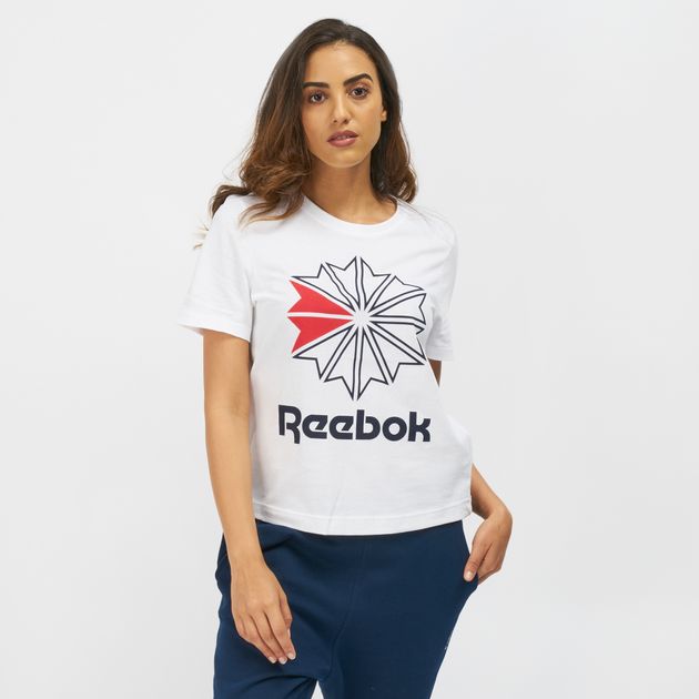 reebok classic t shirt women's