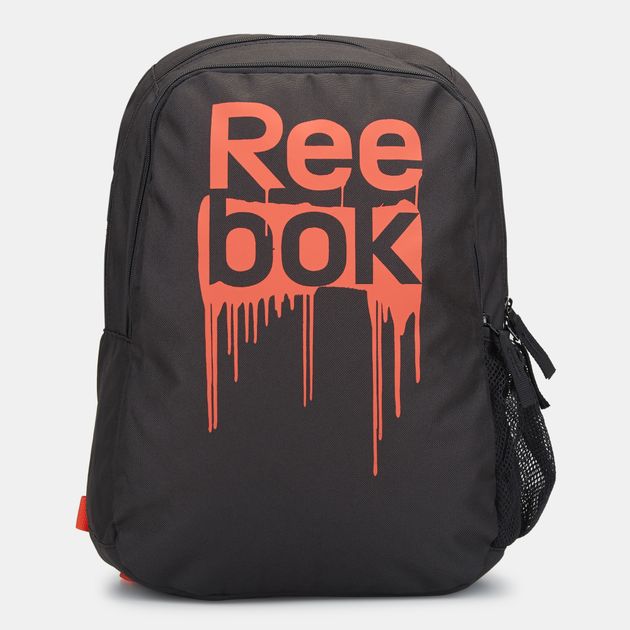 reebok backpack orange