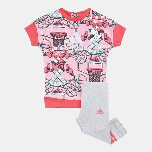 adidas Kids' Dress Set (Baby and Toddler) Clothing adidas Brands