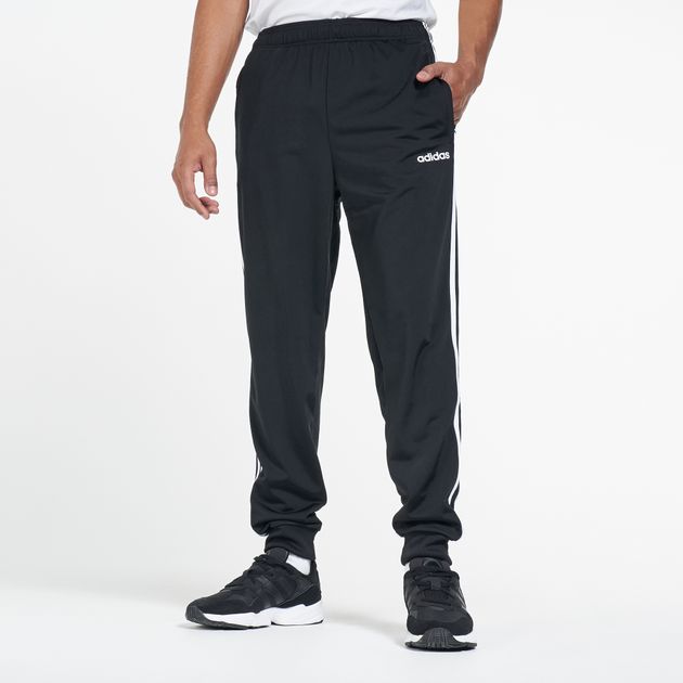 adidas essentials 3 stripes tapered pant