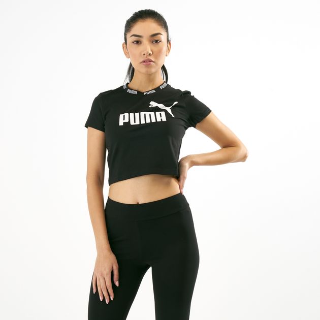 puma cropped t shirt