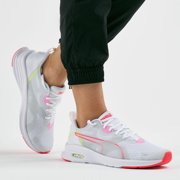 puma hybrid fuego trainers in grey