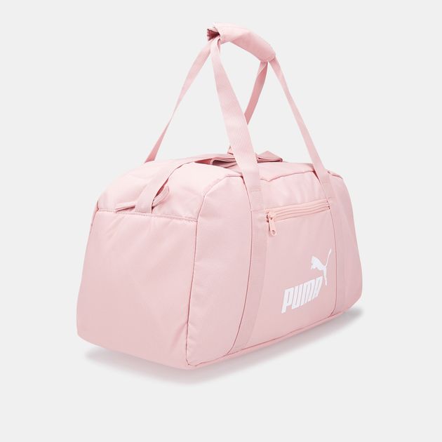 puma duffel bag pink