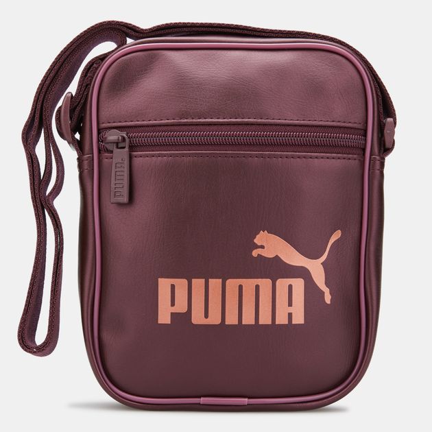 puma shoulder bag purple