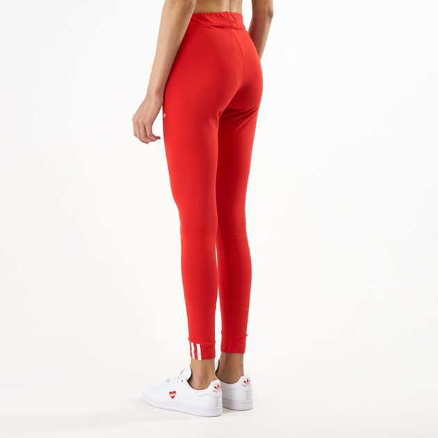 adidas coeeze leggings red