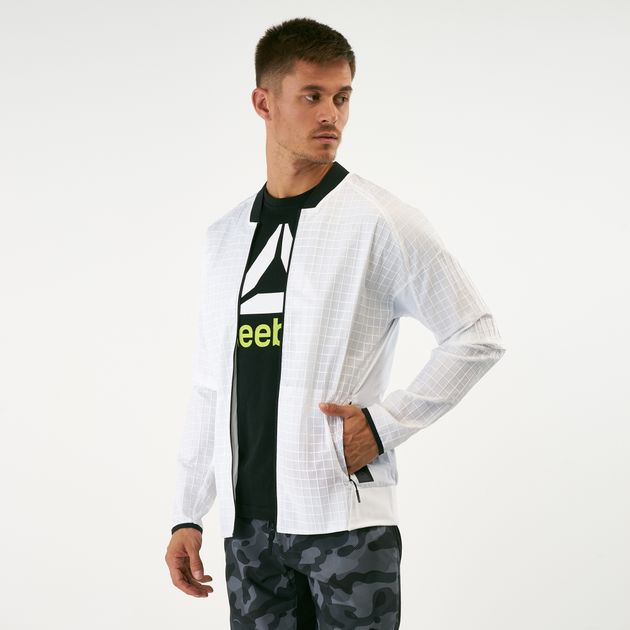 reebok bomber jacket mens