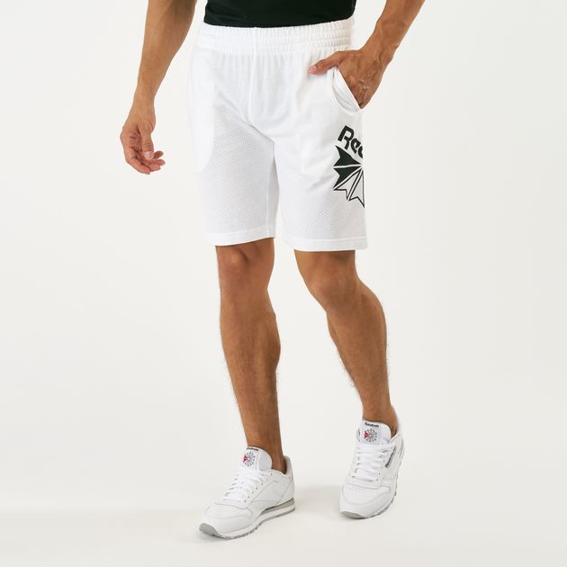 reebok classic logo shorts