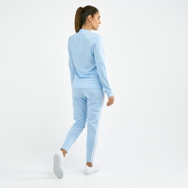 womens blue adidas tracksuit